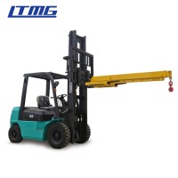 2 stage mast forklift 2.5ton 3ton china forklift truck small forklift with crane arm attachment