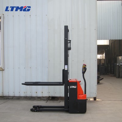 new model 1.5 ton electric reach stacker truck