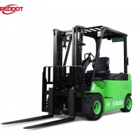 REDDOT high performance Lithium battery four wheel Electric Forklift Truck