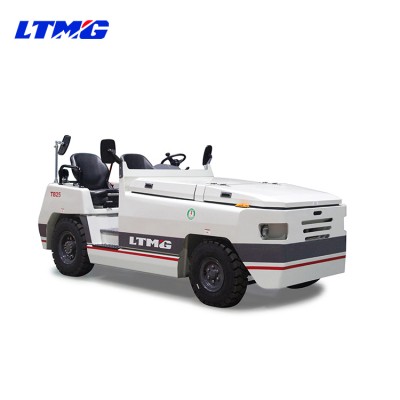 LTMG brand airport equipment 2 ton luggage/baggage tow tractor with cabin